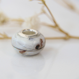 Breastmilk, umbilical cord, hair and pearl white shimmer