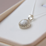 Hidden ashes, pearl white shimmer, silver flecks