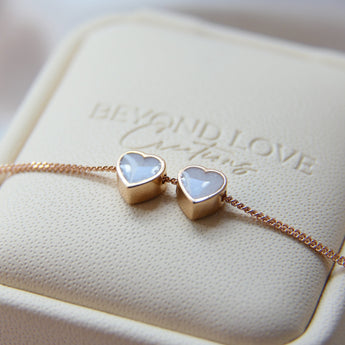 solid rose gold breastmilk pendant