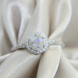 Ashes, pearl white shimmer and opalescent flecks