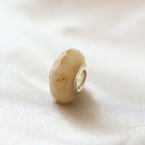 Breastmilk & Gold flecks and white opal