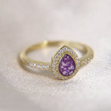 Violet shimmer, heavy ashes