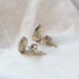 Back of pear earrings