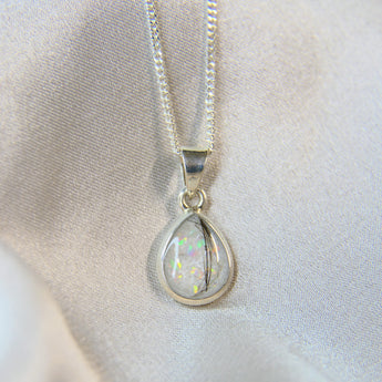 8 x 10 silver with pearl white shimmer, hair, breastmilk & white opal