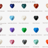 Coloured shimmer chart