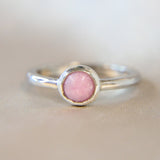 Breastmilk and light pink shimmer