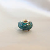 Heavy ashes, forest green shimmer, ocean green opal