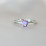 Light pink shimmer, heavy ashes, heavy opalescent