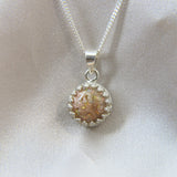 Nude shimmer, hair, ashes lightly sprinkled and white opal, subtle gold fleck