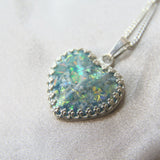Heavy ashes, fur, light blue shimmer, heavy opalescent fleck and aquamarine Mint opal