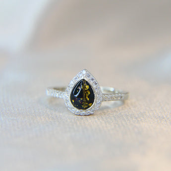 Black shimmer, fur, black opal, heavy gold flecks