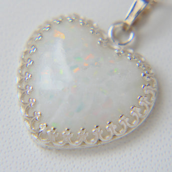 Milk, Pearl white shimmer white opal