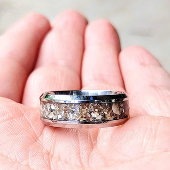 cremation ring no shimmer