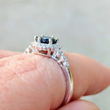 side veiw of memorial ring
