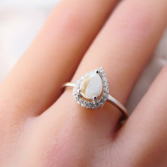 Breastmilk and hair ring