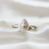 Ashes, pearl white shimmer and rose gold fleck 
