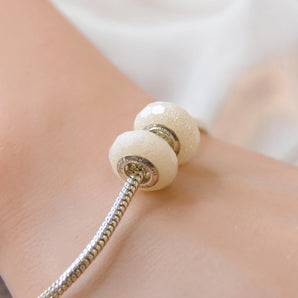 Faceted keepsake beads