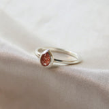 Sterling silver, rose gold shimmer & heavy ashes