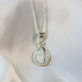 8 x 10 silver with pearl white shimmer, hair, breastmilk & white opal 