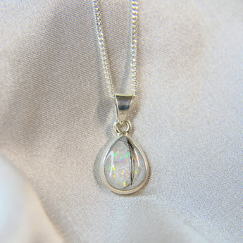 8 x 10 silver with pearl white shimmer, hair, breastmilk & white opal 