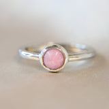 Breastmilk and light pink shimmer 