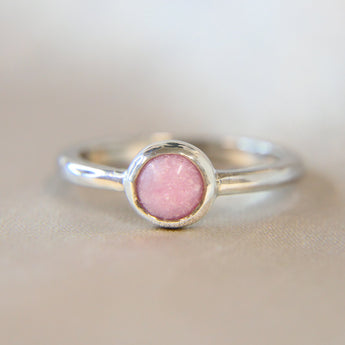 Breastmilk and light pink shimmer 