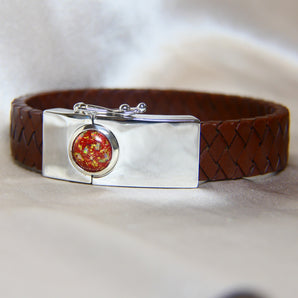 Mens Leather Bracelet
