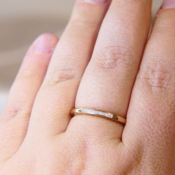 Breastmilk, pearl white shimmer, subtle rose gold fleck