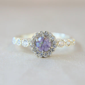 Serenity Halo Keepsake Ring