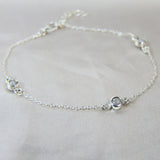 Heavy ashes, subtle silver flecks and pearl white shimmer