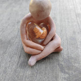 Sculpture with 2 babies 8 weeks