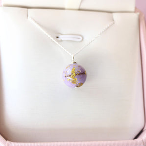 Round Pearl Keepsake Pendant