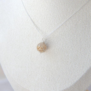 Round Pearl Keepsake Pendant