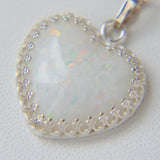 Milk, Pearl white shimmer white opal