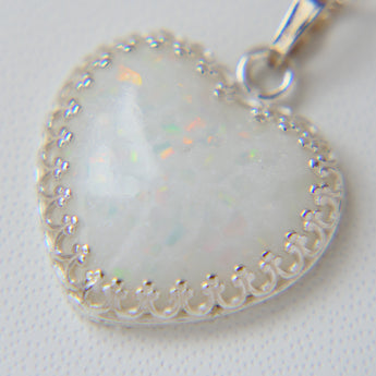 Milk, Pearl white shimmer white opal